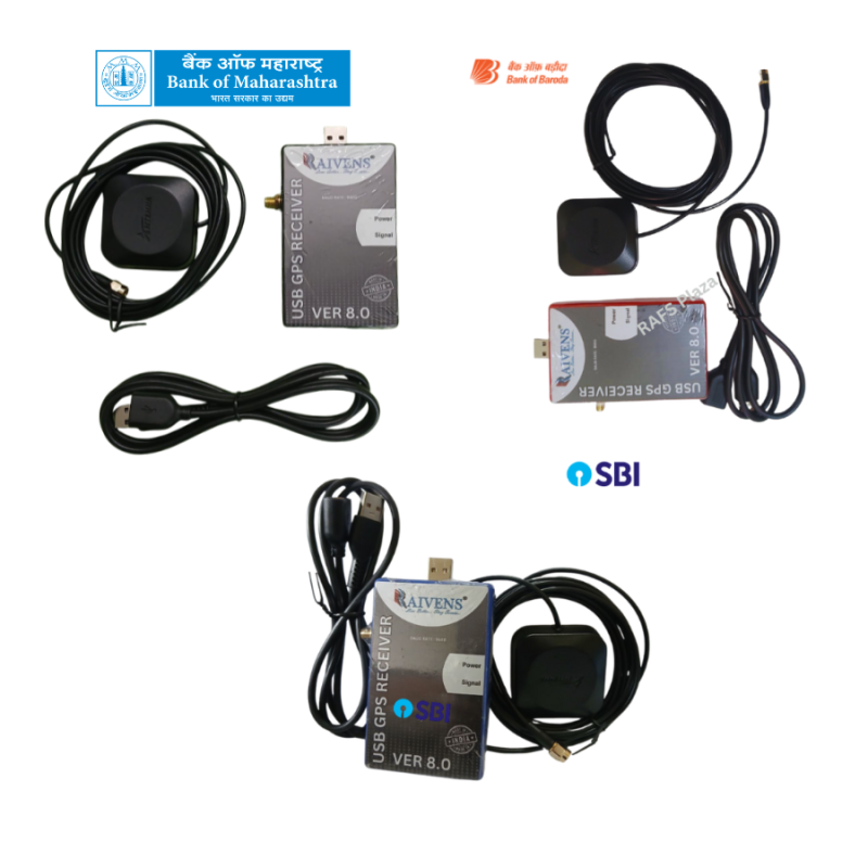 Raivens 8.0 USB GPS Receiver with Antenna
